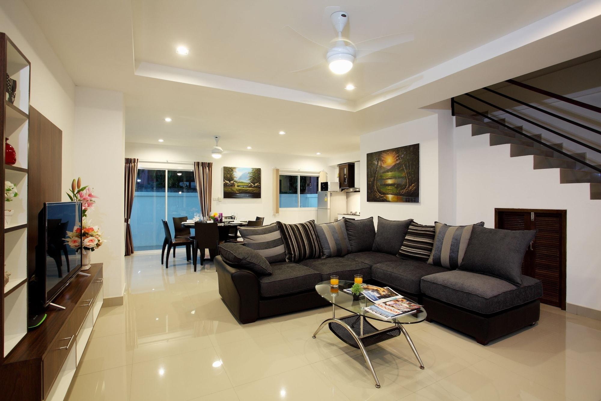 Kata Hill View Villas By Kata Sea View Villas Bagian luar foto